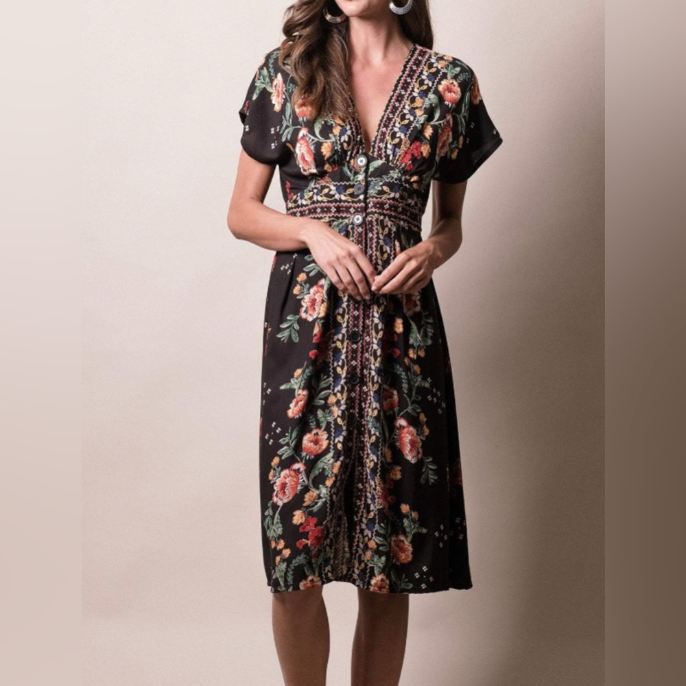 Tierra Flora Dress from Sivana Spirit - EUC - Size L